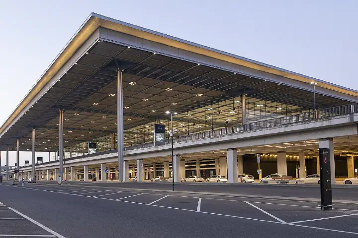 Terminal 1 at Berlin Brandenburg Airport.