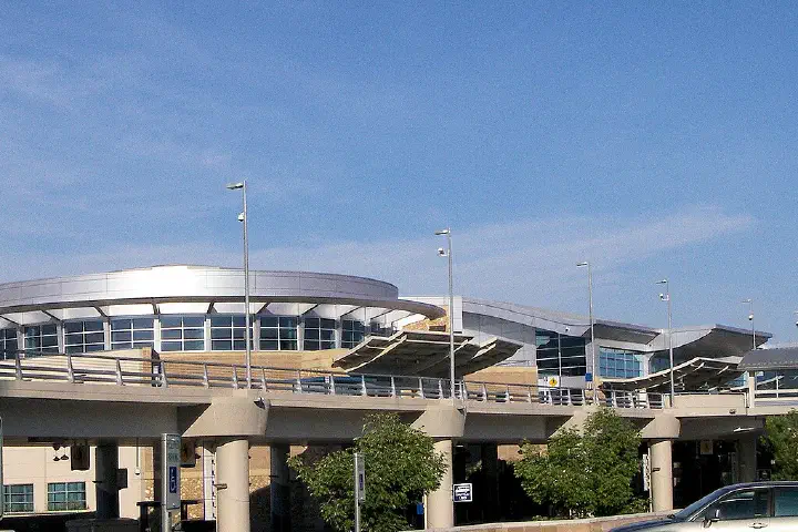The Boise Airport terminal in Boise, Idaho.