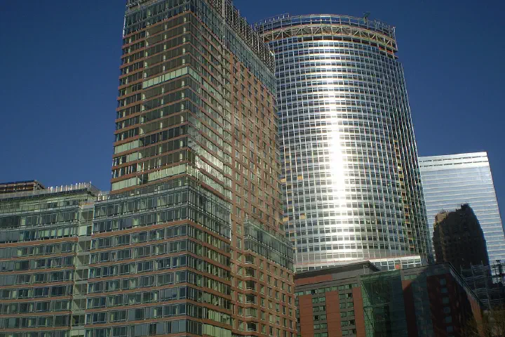 The new world headquarters of Goldman Sachs.