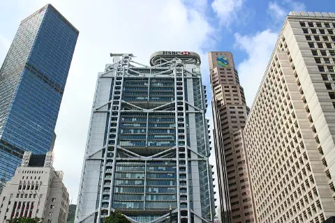 The HSBC Building, Hong Kong.
