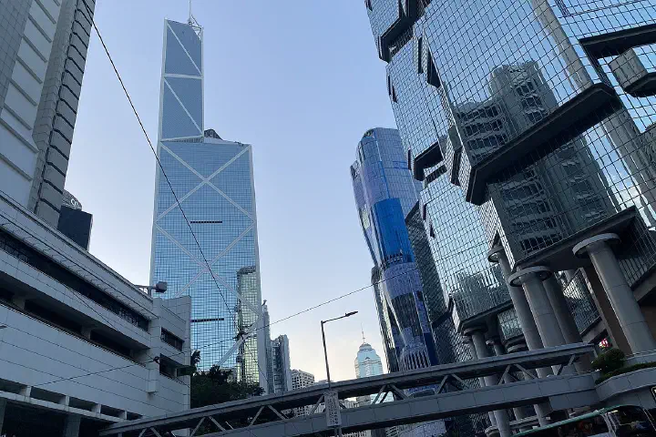 The Bank of China Tower, November 2023.