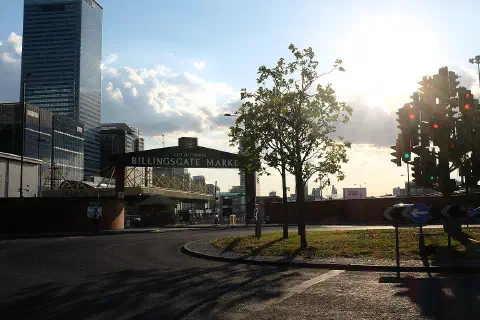 Billingsgate Market, Canary Wharf.