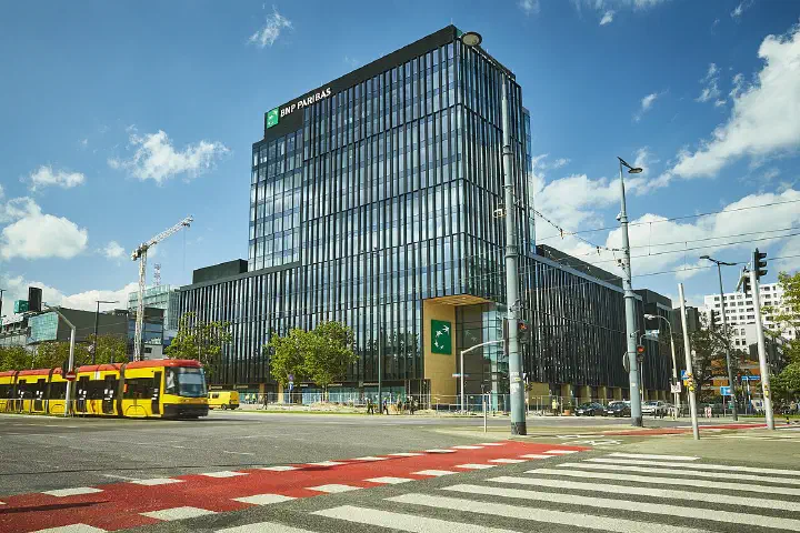 The head office of BNP Paribas Bank Polska.