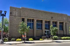 The former South Side Bank of Buffalo, 2221 Seneca Street at Senca Parkside, Buffalo, New Yoek, June 2020