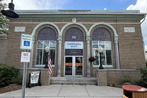 A Community Bank, N.A., branch in Tupper Lake, New York.
