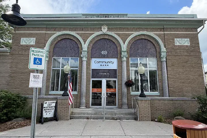A Community Bank, N.A., branch in Tupper Lake, New York.