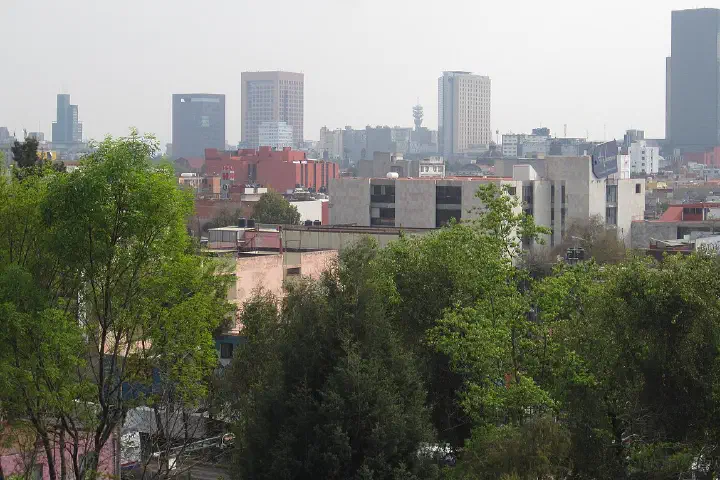 A view of Mexico City, 2018.
