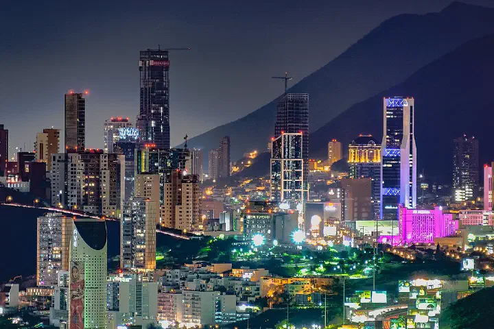 Buildings in Monterrey.