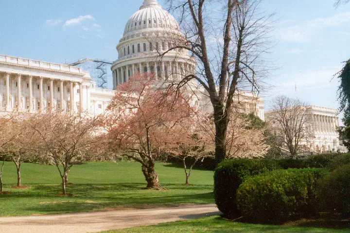 The west front of the U.S. Capitol.