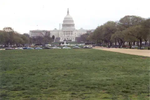 The west front of the U.S. Capitol.