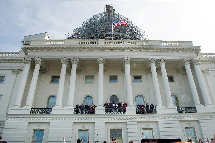Pope Francis visits the U.S. Capitol, September 24, 2015.