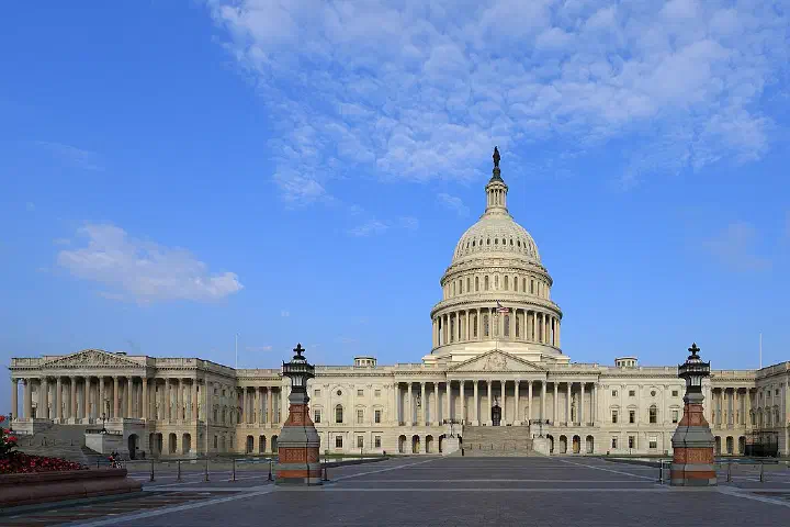 The east side of the U.S. Capitol.