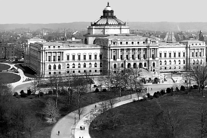The Library of Congress's Thomas Jefferson Building, Washington, D.C.