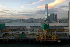 With Hong Kong West Kowloon Station visible