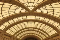 A department store atrium.