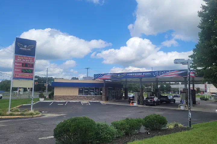 A Freedom Fuel Network gas station in Egg Harbor Township, New Jersey, on August 23, 2026.