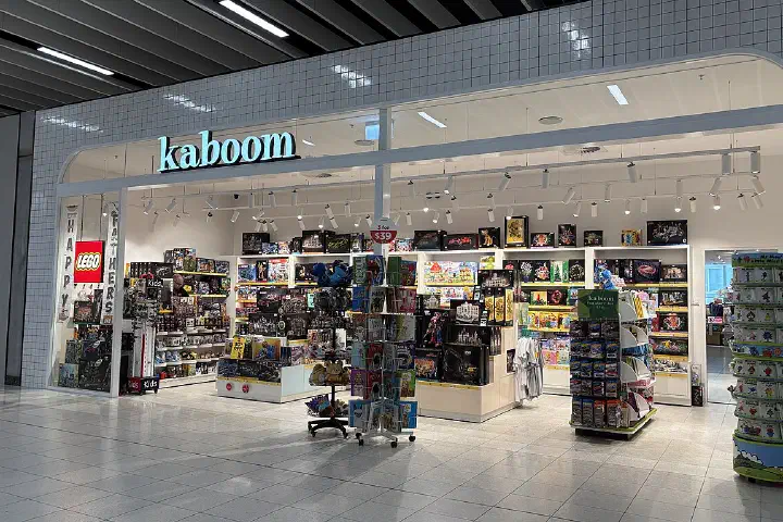 The Kaboom toy store at Adelaide Airport.
