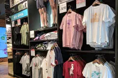 A clothing store in downtown Boston.