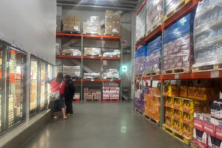 The Costco Wholesale Kanazawa Seaside warehouse store.
