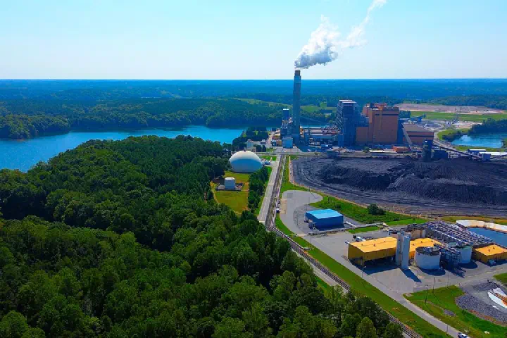 The Belews Creek power station, North Carolina.