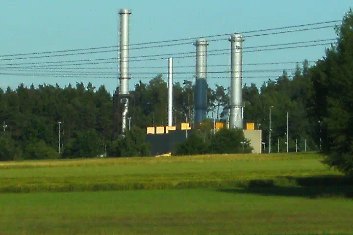 The Rothenstadt compressor station on the MEGAL natural-gas pipeline in Bavaria, Germany.