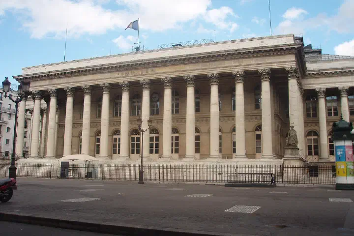 The Palais Brongniart, Paris, July 14, 2010.