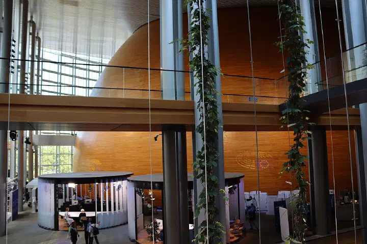 The European Parliament in Strasbourg.