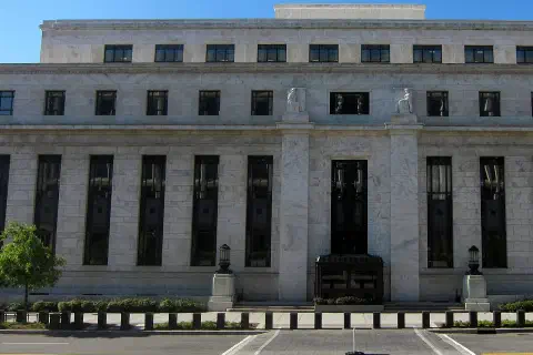 The north face of the Eccles Building, Washington.