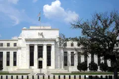 The Federal Reserve Board's Eccles Building on Constitution Avenue.