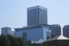I took photo with Canon camera of Richmond, VA, skyline downtown