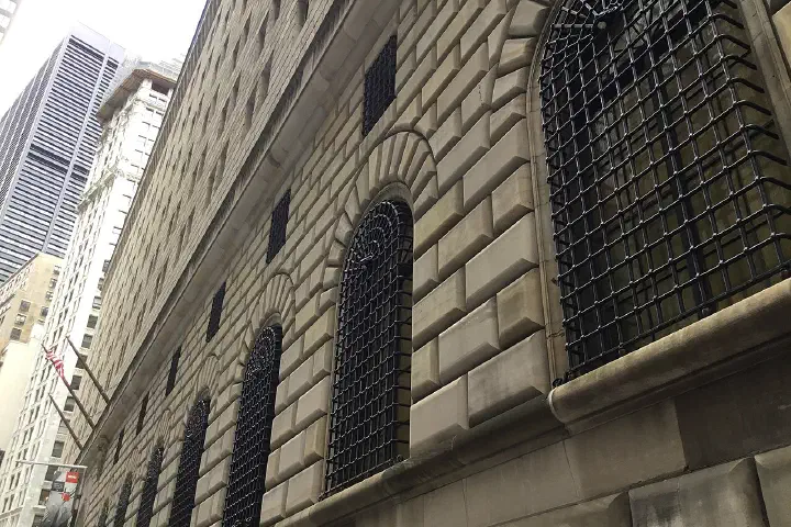 The Federal Reserve Bank of New York.