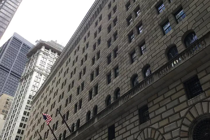 The Federal Reserve Bank of New York.