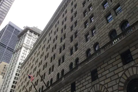 The Federal Reserve Bank of New York.