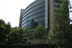 The Federal Reserve Bank of Minneapolis building, seen from the north