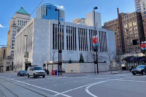 The Cincinnati branch of the Federal Reserve Bank of Cleveland.