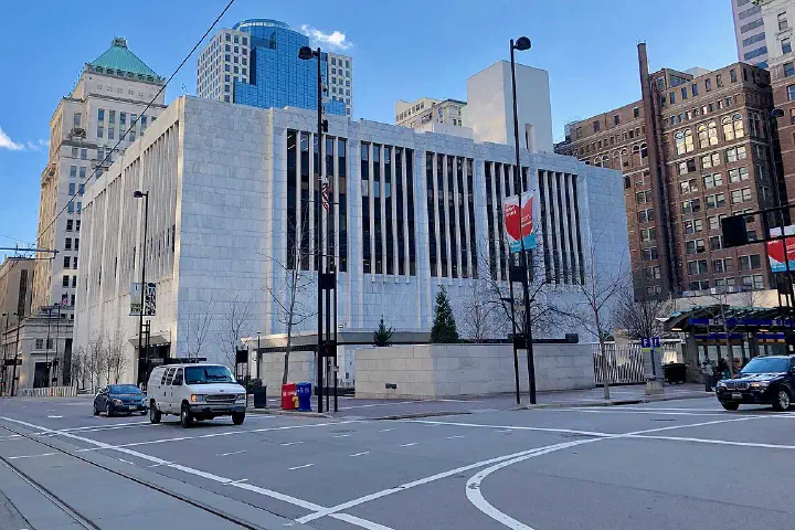The Cincinnati branch of the Federal Reserve Bank of Cleveland.