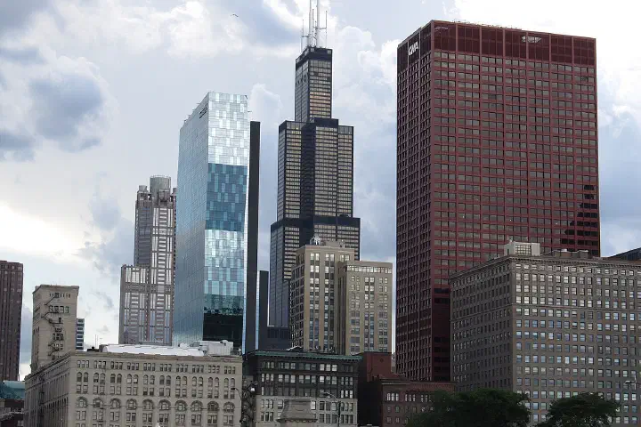 Chicago, the third most populous city in the United States.