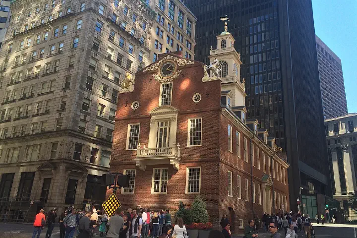 The Financial District, Boston.