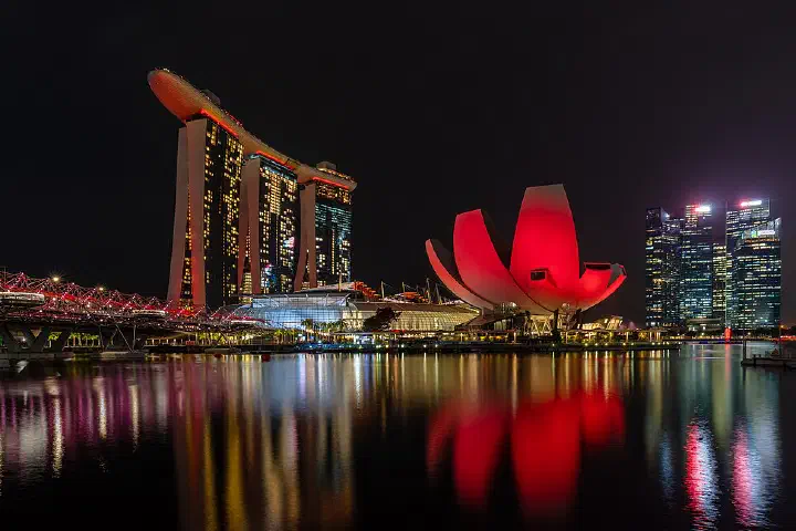 Marina Bay, Singapore.