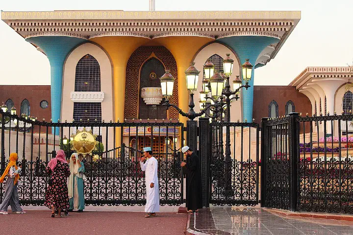 The Al Alam Palace, Muscat, Oman.