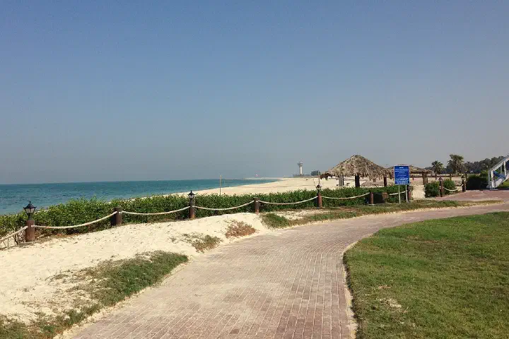 The beach at Ras Tanura.