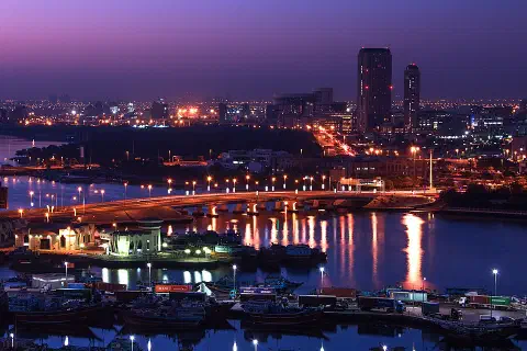 Cityscape of Dubai Creek
