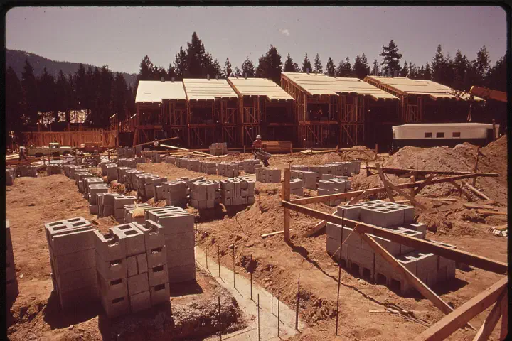 Condominium construction.