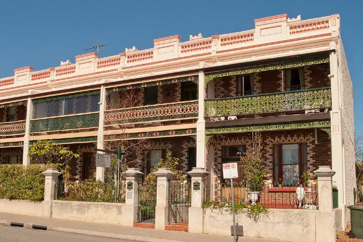 The Ardmore terrace houses.