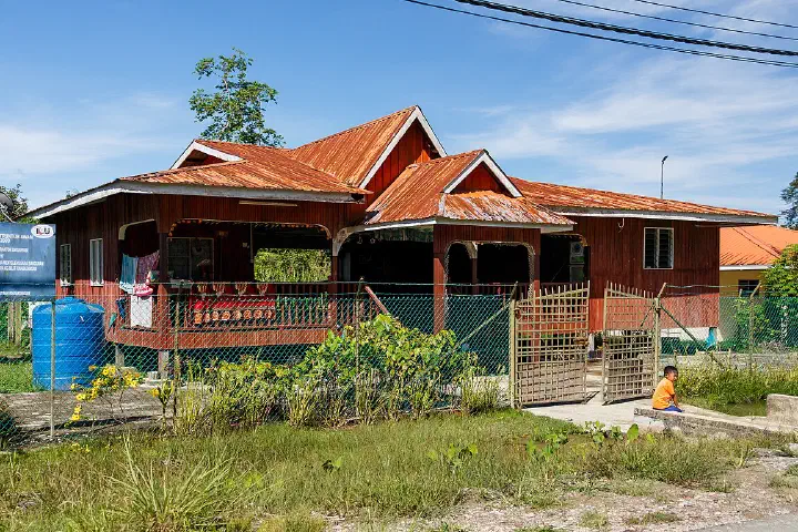 A house in Kampung Bilit, Sabah.