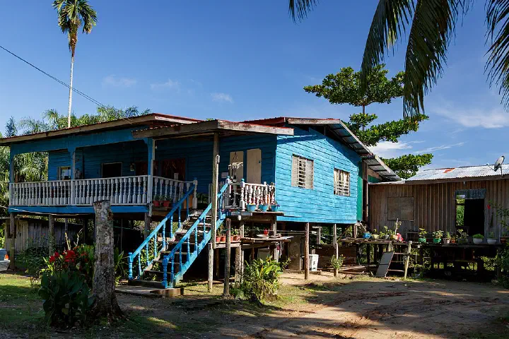 A house in Kampung Bilit, Sabah.