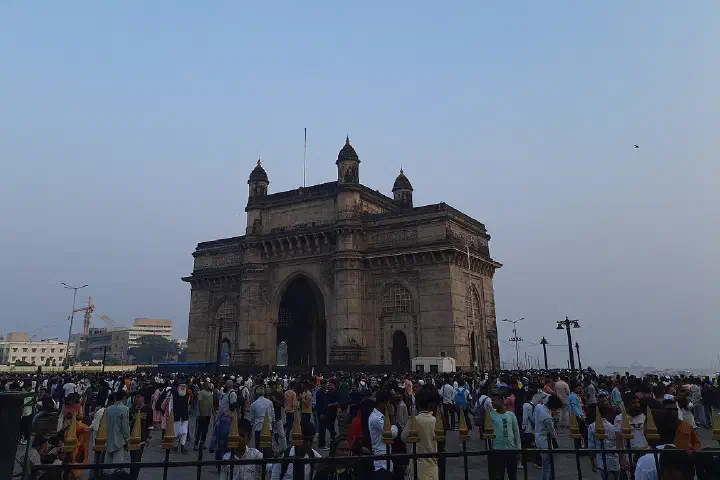 The Gateway of India.
