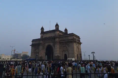 The Gateway of India.