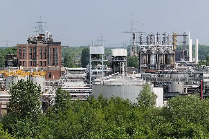 The Rütgers Chemicals plant at Castrop-Rauxel, Germany.