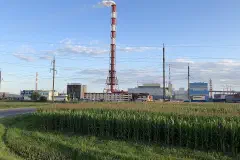 Chemical factory in Gomel, Belarus
